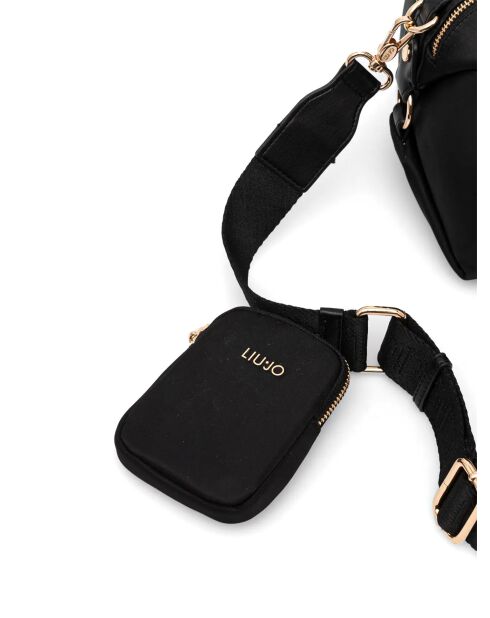 Bolso de hombro Ecs S negro - 27x19x15 cm