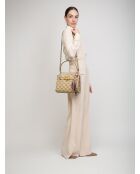 Borsa a tracolla Nadie Tortora/logo - 27x23x11 cm