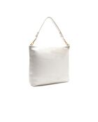 Borsa a tracolla Ecs M Hobo bianco sporco - 35x33x10 cm