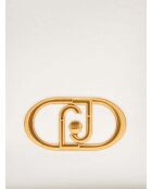 Borsa a tracolla Ecs M Hobo bianco sporco - 35x33x10 cm