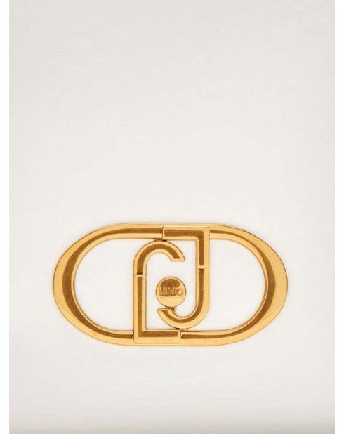 Borsa a tracolla Ecs M Hobo bianco sporco - 35x33x10 cm