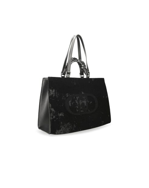 Bolsa de terciopelo negro - 38x26x15 cm