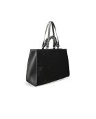 Bolsa de terciopelo negro - 38x26x15 cm