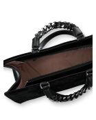 Bolsa de terciopelo negro - 38x26x15 cm