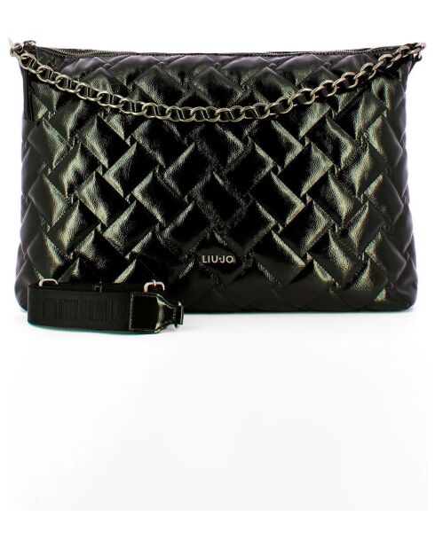 Bandolera ecológica negra - 44x30x9 cm