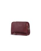 Borsa a tracolla Cross Over vino rosso - 23x16x9 cm