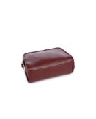 Borsa a tracolla Cross Over vino rosso - 23x16x9 cm