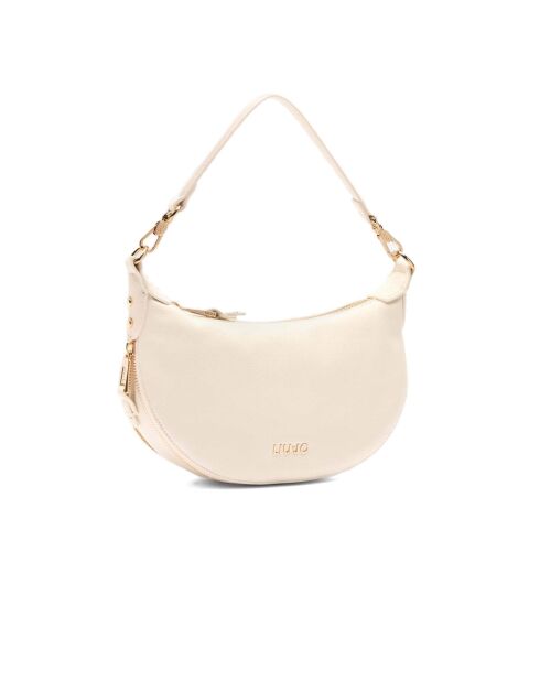 Borsa a tracolla Cross Over Bianco crema - 25x7x16 cm