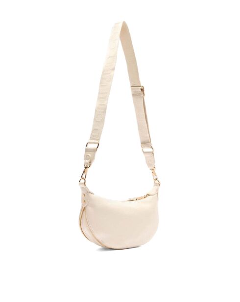 Borsa a tracolla Cross Over Bianco crema - 25x7x16 cm