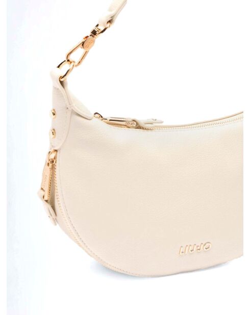 Borsa a tracolla Cross Over Bianco crema - 25x7x16 cm