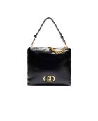 Ecs M Hobo zwarte schoudertas - 35x33x10 cm