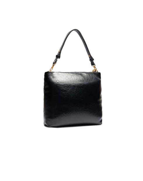 Ecs M Hobo Schultertasche, 35 x 33 x 10 cm, Schwarz