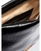 Ecs M Hobo zwarte schoudertas - 35x33x10 cm