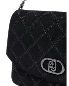 Bandolera negra - 36x3x24 cm