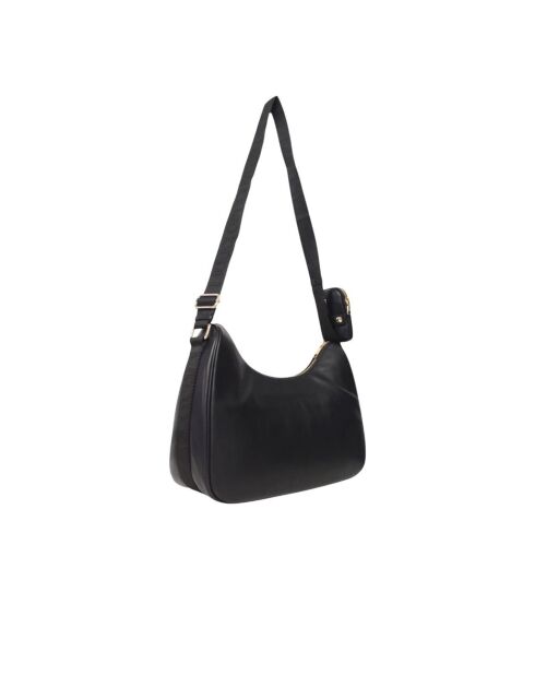 Bolso Hobo M negro - 34x28x12 cm