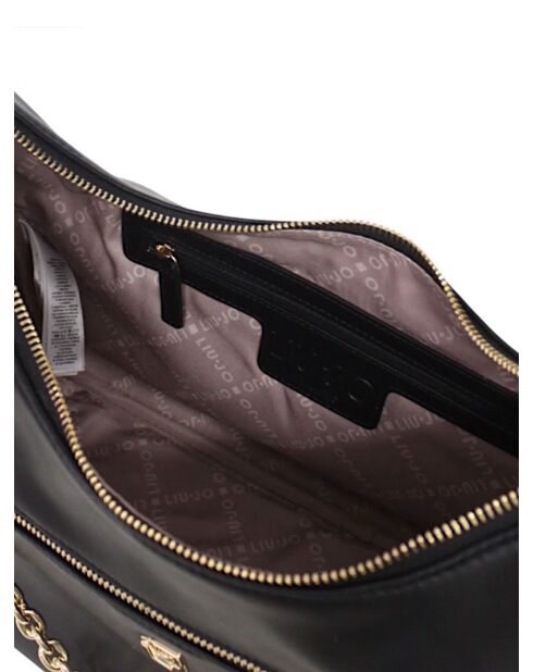 Bolso Hobo M negro - 34x28x12 cm