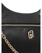 Bolso Hobo M negro - 34x28x12 cm