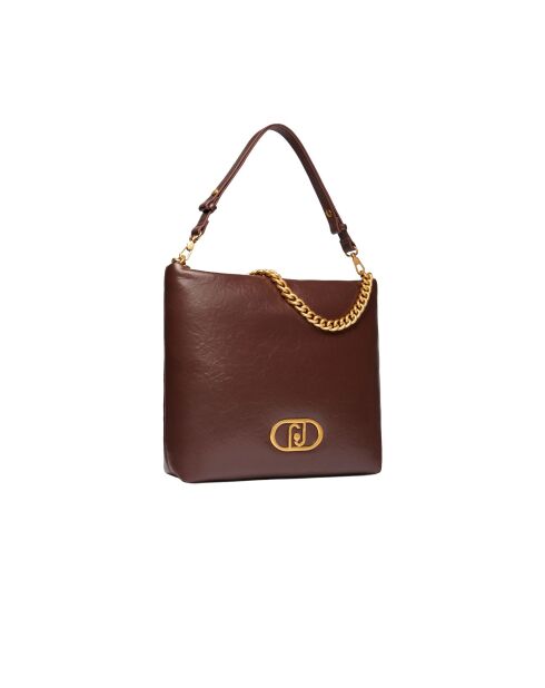 Borsa a tracolla T.Moro in pelle - 35x33x10 cm