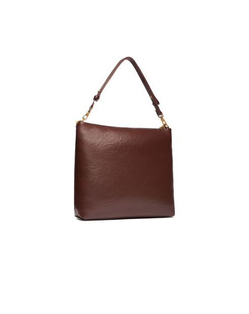 Borsa a tracolla T.Moro in pelle - 35x33x10 cm