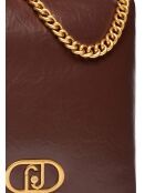 Borsa a tracolla T.Moro in pelle - 35x33x10 cm