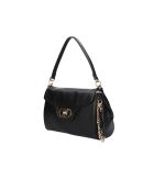 Ecs M Hobo zwarte schoudertas - 28x21x12 cm