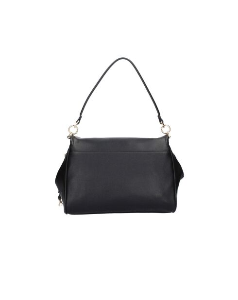 Ecs M Hobo Schultertasche, 28 x 21 x 12 cm, Schwarz