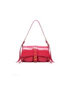 Lang leve de magenta schoudertas - 27x15x8 cm