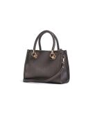 Borsa a mano Moro Light Metal Manhattan S in ecopelle - 24x18x10 cm