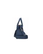Bandolera con doble cremallera Ecs S Vestido azul - 24x18x10 cm