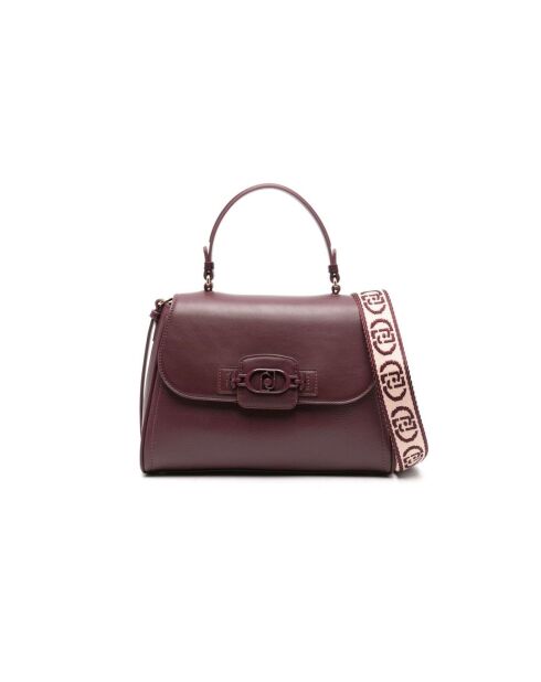 Borsa a tracolla Mallette Bordeaux - 21x28x10 cm