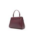 Borsa a tracolla Mallette Bordeaux - 21x28x10 cm