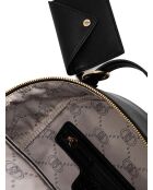 Zwarte rugzak - 26x30x13 cm