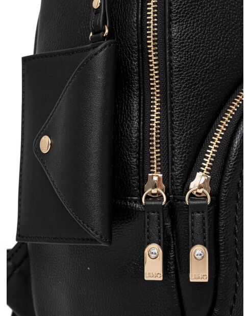 Zwarte rugzak - 26x30x13 cm