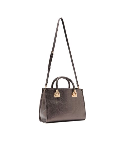 Boston Moro handtas van licht metaal - 37x25x14 cm