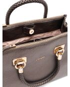 Borsa Boston Moro in metallo leggero - 37x25x14 cm