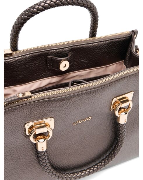 Boston Moro handtas van licht metaal - 37x25x14 cm