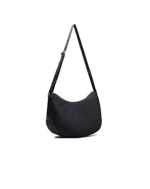Bandolera hobo negra - 27x19x15 cm