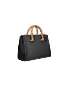 Bolso de hombro M negro - 27x20x12 cm
