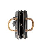 Bolso de hombro M negro - 27x20x12 cm