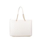 Borsa a tracolla Ecs L Crema - 41x32x16 cm