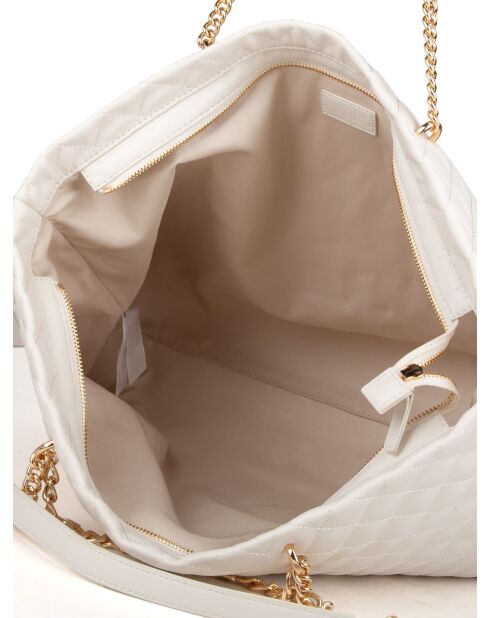 Borsa a tracolla Ecs L Crema - 41x32x16 cm