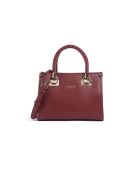 Bolso Manhattan S de piel sintética Red Wine - 24x18x10 cm