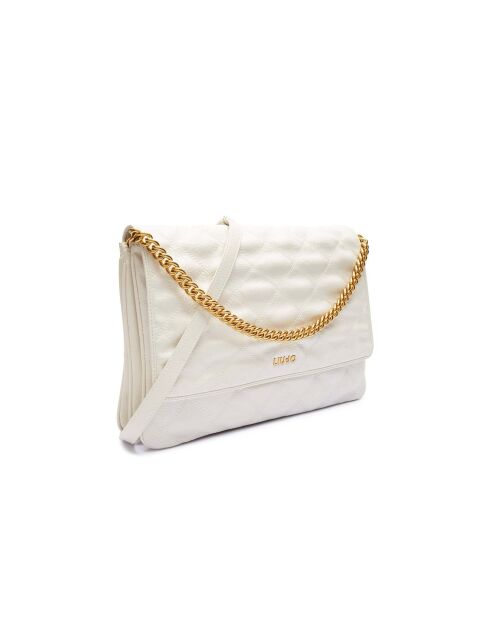 Borsa a tracolla Cross Over Bianco crema - 36x26x5 cm