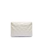 Borsa a tracolla Cross Over Bianco crema - 36x26x5 cm