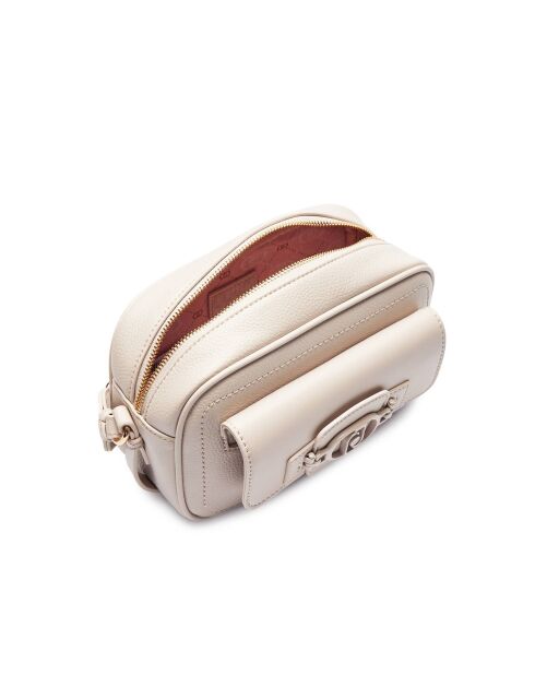 Bandolera Cross Over rosa empolvado - 23x13x10 cm