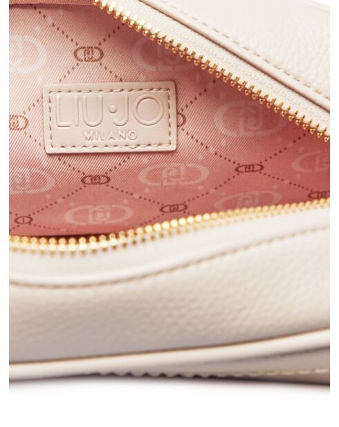 Bandolera Cross Over rosa empolvado - 23x13x10 cm