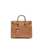 Borsa a tracolla L marrone - 32x25x15 cm