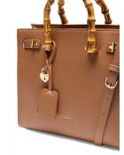 Borsa a tracolla L marrone - 32x25x15 cm