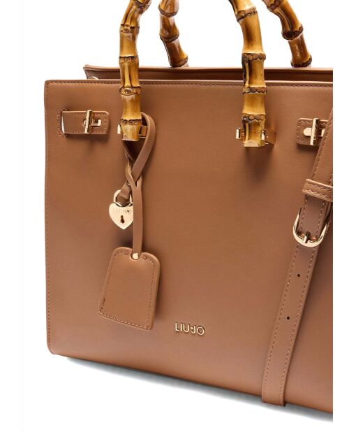 Bolso L marrón - 32x25x15 cm