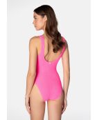 Maillot de bain Calista chewing-gum rose